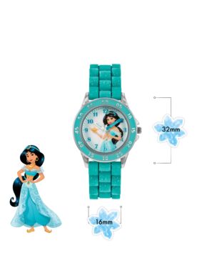 Disney Princess Blue Silicon Strap Watch PN9008