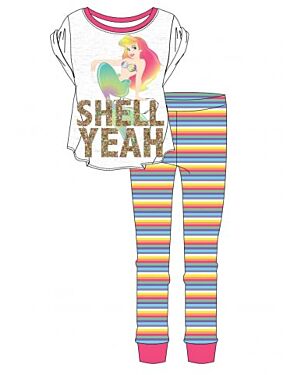 LADIES LITTLE MERMAID PYJAMA QA497