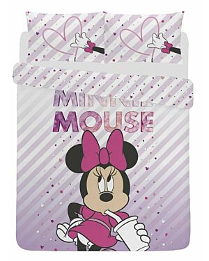 Minnie Mouse Cup Panel Duvet Set Double CCC52301