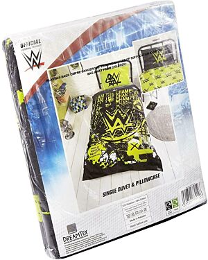 WWE Wrestling Single Duvet Quilt Cover Bedding Bed CC30196