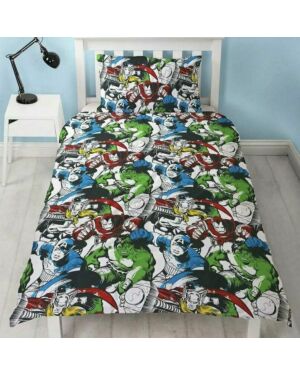 Marvel Comics Squad Duvet & Pillowcase Sets CC959595