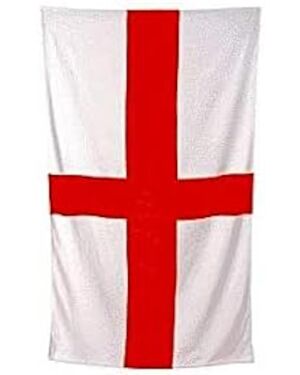 England St George Cross Velour Beach Towel CCC5931