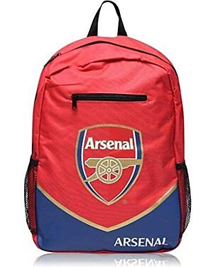 Arsenal F.C Team Backpack - Football Soccer Red Bag School Sport Travel Bag PL18845