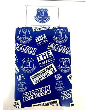 Everton Patch Duvet Set SINGLE  CCC0249