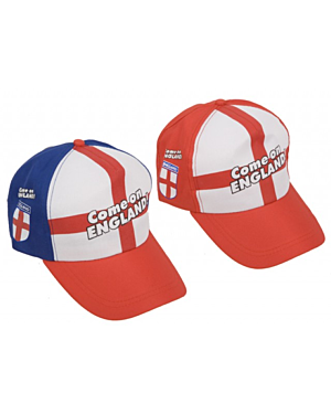 ADJUSTABLE BASEBALL CAP 2 ASSORTED ENGLAND DESIGNS PL1615