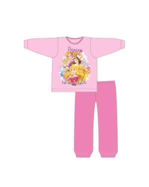 GIRLS TODDLER DISNEY PRINCESS SUBLIMATION PYJAMAS SKP4890