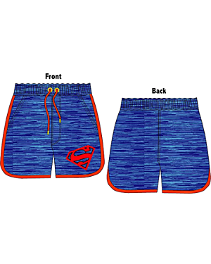 Mens superman swim trunks on sale