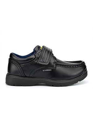 US Brass Ted Infants Boys Velcro School Shoes US2781 1 8 TO 13 (8/1 9/2 10/3 11/3 12/3 13/3) 