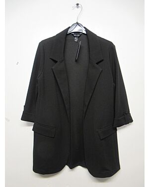 LADIES EX CHAIN STORE SCUBA BLAZER JACKET 3/4 SLEEVE  PL7012 