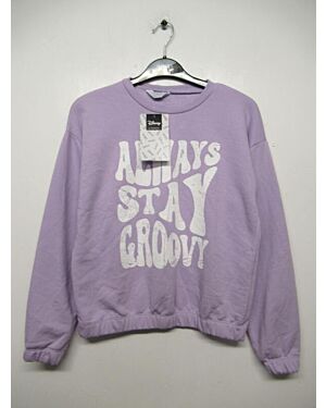 GIRLS  EXCHAIN STORE BRANDED ALWAYS STAY GROOVY SWEATSHIRT PL16363  
