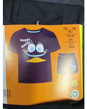 KIDS SPONGEBOB SHORTY SET STYLE 2 PL19278 