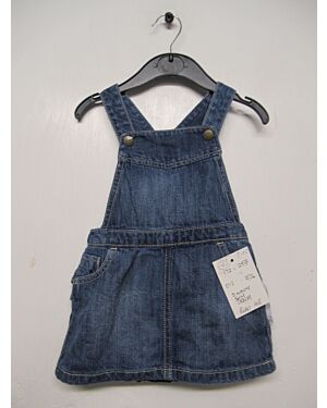 GIRLS DENIM PINAFORE DRESS STYLE 2 PL15102 