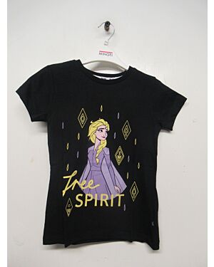 GIRLS DISNEY FROZEN PRINT T-SHIRT  PL19530 SIZES 2-10 YEARS    £2.30