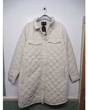 LADIES EXCHAINSTORE BRAND QUILTED LONG JACKET PL19772 