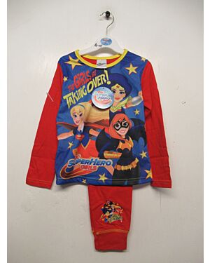 KIDS DC SUPERHERO GIRLS PYJAMA SET PL19887 