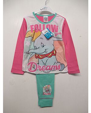 KIDS FOLLOW DREAMS DUMBO PYJAMA SET PL19890  