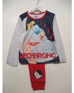 KIDS DUMBO STYLE 2 RECHARGING PYJAMA SET PL19893 