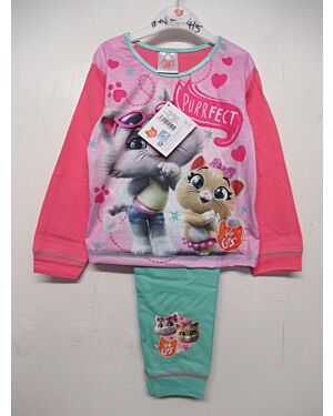 KIDS PERFECT CATS PYJAMA SET  PL19894  