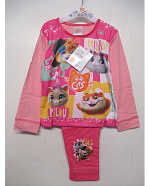 KIDS 44 CATS PYJAMA SET PL19895    SIZES 18 MONTHS - 5 YEARS    £3.30