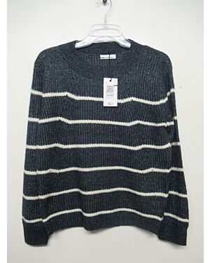 LADIES EXCHAINSTORE BRAND STRIPE JUMPER PL19913   