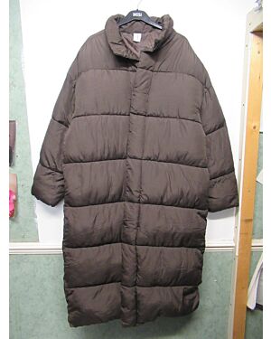 LADIES  EXCHAINSTORE BRAND LONG PUFFER JACKET PL19948 