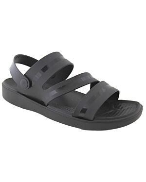 Mens Cartago 2 In 1 EVA Mule Sandals Black / Shiny Black HK9Y483   6 to 11 (6 pairs per size)