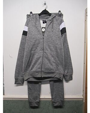 MENS FULL ZIP HOOD TRACKSUIT STYLE 2 PL17057