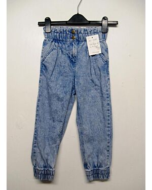 GIRLS EXCHAIN STORE BRANDED  2 BUTTON JEANS PL17300  