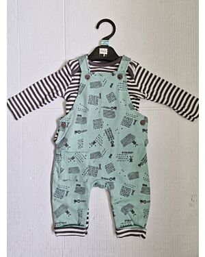 BABBIES EXCHAINSTORE BRAND  DUNGEREE SET PL18133   