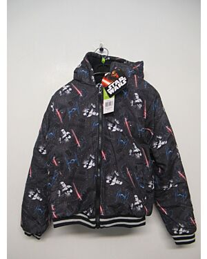 KIDS STAR WARS FLEECE LINED JACKET  PL18332   SIZES 3-8 YEARS    £6.50