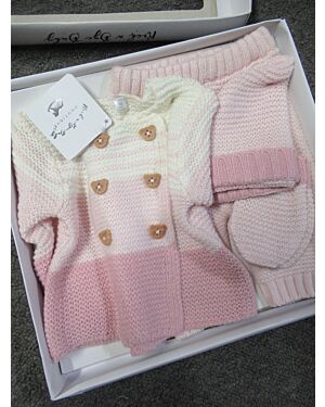 ROCK A BYE BABY KNITTED 4-PIECE SET    STYLE 0 PL19818