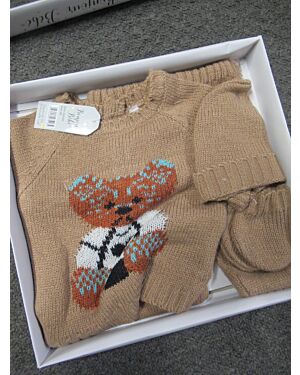 ROCK A BYE BABY KNITTED 4 PEICE SET    STYLE 1 PL19812    