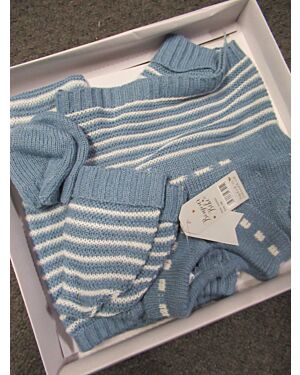 ROCK A BYE BABY KNITTED 4 PIECE SET    STYLE 2 PL19813