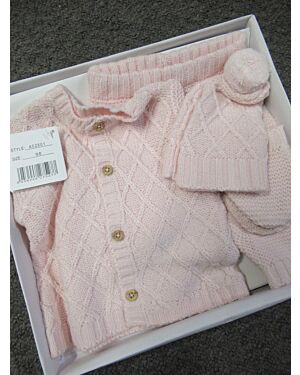 ROCK A BYE BABY KNITTED 4 PIECE SET    STYLE 4 PL19815