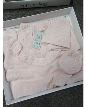 ROCK A BYE BABY KNITTED 4-PIECE SET    STYLE 7 PL19817