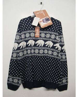 MENS CHRISTMAS JUMPER POLAR BEAR PL19851 