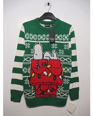 MENS PEANUTS SNOOPY CHRISTMAS JUMPER PL19854 
