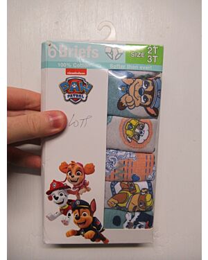 BOYS PAW PATROL 6 PACK OF BRIEF PL19935  