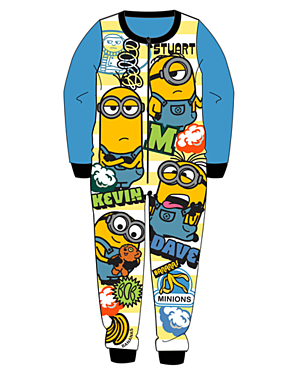 BOYS MINIONS ONESIE 3-10 YEARS SKU: WH39014