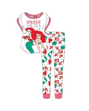 LADIES LITTLE MERMAID ARIEL PYJAMAS PL1105