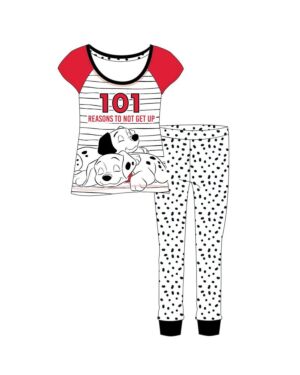 LADIES 101 DALMATIONS PYJAMAS PL1424