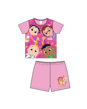 GIRLS TODDLER COCOMELON SHORT PYJAMAS PL19700