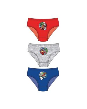 BOYS MARVEL AVENGERS 3PK BRIEFS PL1252
