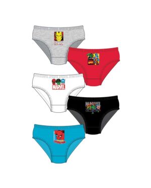 BOYS MARVEL COMICS 5PK BRIEF PL1045