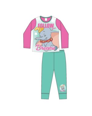 GIRLS OLDER DUMBO SUBLIMATION PYJAMAS PL1059