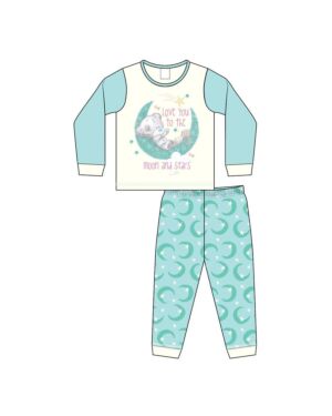 BABY GIRLS TINY TATTY TEDDY PYJAMAS PL918