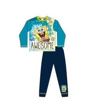 BOYS OLDER SPONGEBOB SUBLIMATION PYJAMAS PL1694