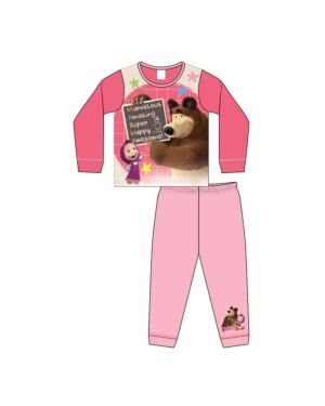 GIRLS Toddler MASHA AND THE BEAR SUBLIMATION Pyjamas PL18022