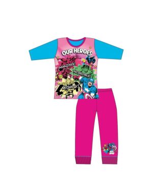GIRLS OLDER MARVEL SUBLIMATION PYJAMAS QA6035