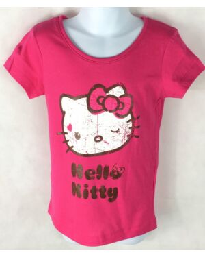 GIRLS EX CHAIN STORE PRINTED HELLO KITTY T SHIRT MJ5421